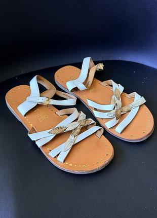 Сандалі 👡 шкіряні
