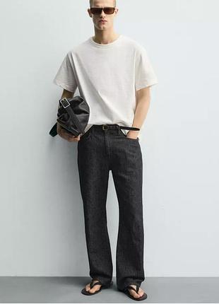 Текстуровпга футболка zara
