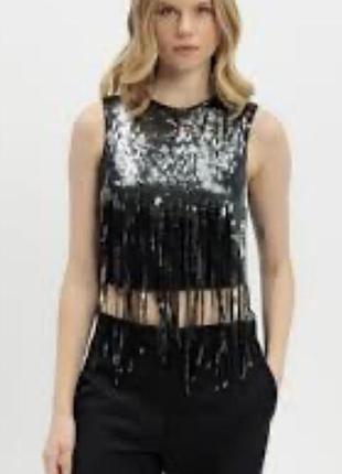 Топ з пайетками h&m