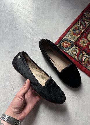 Балетки з коровячого хутра ugg australia
