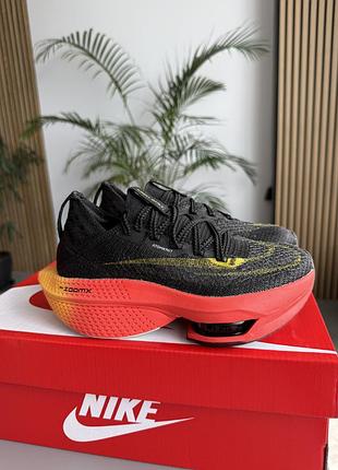 👟 кроссовки nike air zoomx alphafly orange / наложка bs👟