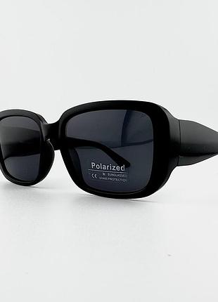 Сонцезахисні окуляри polarized pz03099 col.3 чорні з поляризацією, жіночі антибликові окуляри