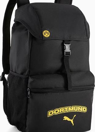 Рюкзак puma bvb culture backpack 24l черный 46 x 27 x 19 см (092449-01)