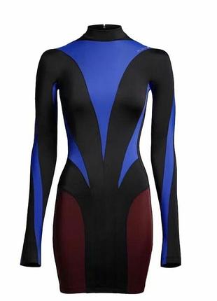 Сукня міні mugler x h&m 3