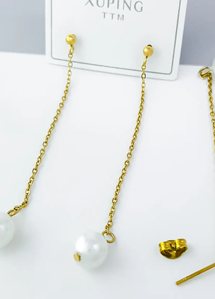 Серьги stainless steel xupingь (прохожие уточнять наличие)