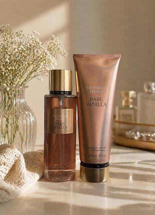 Подарунковий набір спрей міст вікторія сікрет victoria’s secret bare vanilla