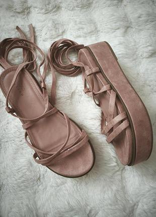 Босоножки женские платформа asos