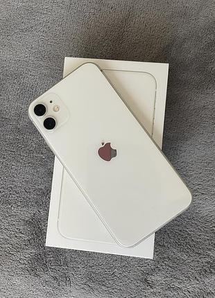 Iphone 11, білий колір, 64 гб