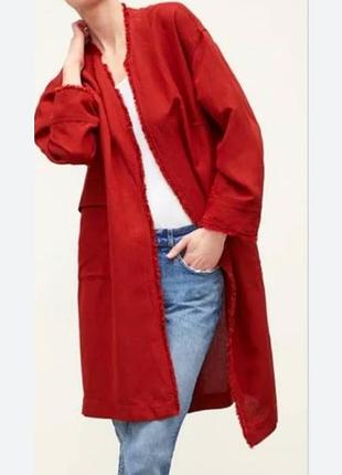 Кардиган на запах zara з льоном