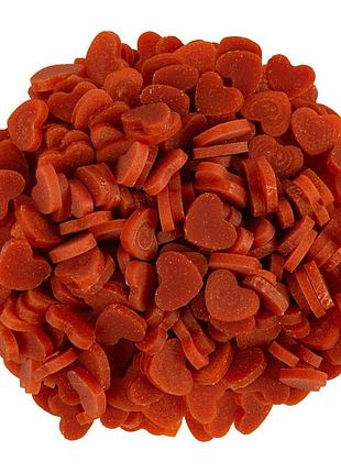 Лакомство для кошек waudog treats "лосовые жевательные сердечки", 100 г