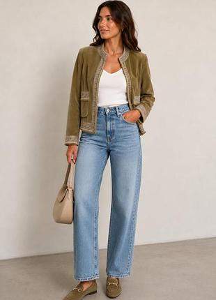 Бархатный жакет zara