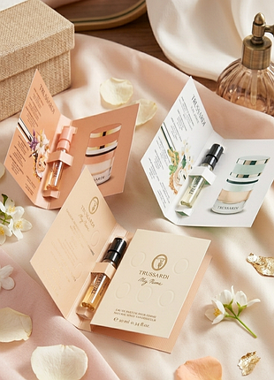 Набор trussardi парфюм пробники 3в1