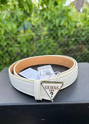 Пояс жіночий guess білий
