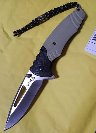 Карманный нож utica stealth dog i linerlock - utk911300cp