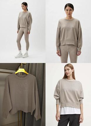 Dkny бежевий світшот