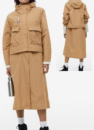 Куртка ветровка плащ трансформер h&amp;m