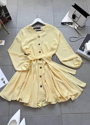 👗сукня.пасок йде у комплекті 🍋додаємо нові кольори:  - чорний - молочний - лимонний  - барбі - блакитний - шоколадний