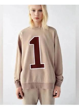 Толстовка світшот  zara 100% котон