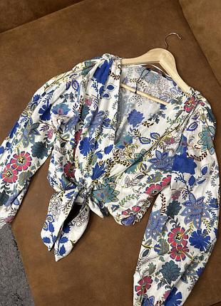 Стильна  котонова блуза zara