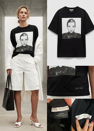 Футболка zara*kate moss limited edition p s/m