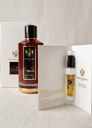 Парфумована вода mancera intense red tobacco (пробник) 2ml