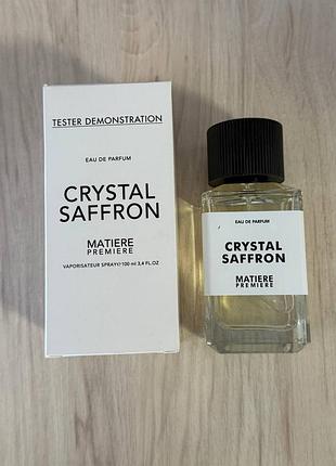 Matiere premiere crystal saffron [tester] 100 ml. мате прем'єр кристал шафран 100 мл тестер оригинала
