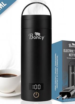 Міні-чайник boncy® premium з контролем температури - 380 мл з термометром та функцією підтримки тепла