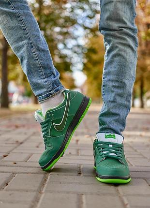 Nike sb dunk low concept green lobster
