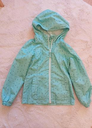 Ветровка легкая куртка quechua 5-6 лет (113-121 см)