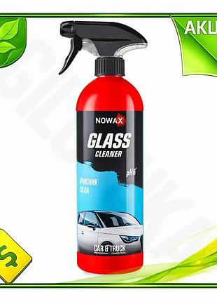 Очиститель стекла nowax nx75005 750мл автохимия для мытья стекол нано-детергенты без разводов ve-33