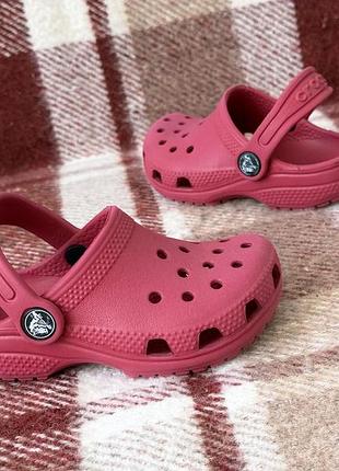 Дитячі крокси сабо crocs classic (оригінал)