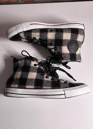 Кеди конверс woolrich x chuck taylor
all star high 'white black'