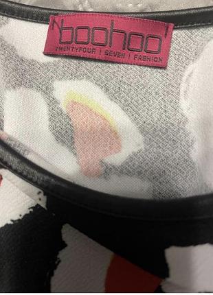 💕 сукня boohoo s-m трендовий принт 3