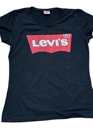Levi’s футболка жіноча чорного кольору р. l