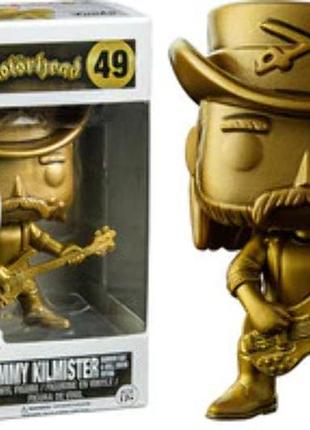 Фігурка funko pop фанко поп rocks lemmy kilmister #49 motorhead gold hot topic exclusive