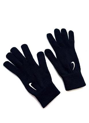 Nike knitted tech and grip gloves  женские спортивные-повседневные перчатки/рукавицы