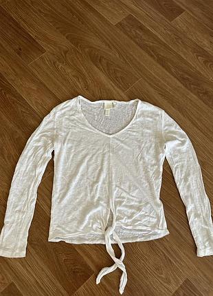 Лняна кофтинка h&m
