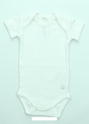 Боді benetton з коротким рукавом для хлопчика на зріст 62 см