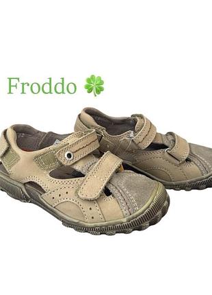 Нові з бірками сандалі для хлопчика froddo (g3150001-1,беж) на 28 розмір