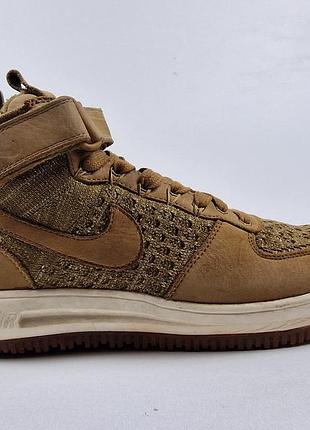 Кросівки nike lunar force 1 flyknit «льон»