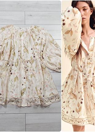 Легкое летнее платье h&amp;m р.l вискоза