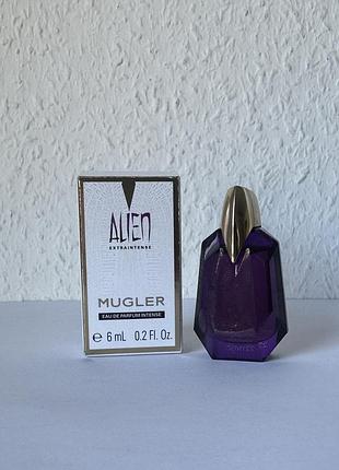 Парфумована вода оригінал мініатюра mugler alien extraintense
