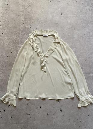 Жіноча біла прозора сорочка claudie pierlot paris