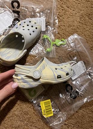 Крокси шльопки crocs c 8