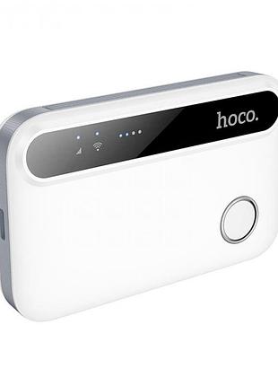 Роутер hoco hi41, портативный 4g wi-fi модем, wi-fi 6, 2100 мач, 150 мбит/с