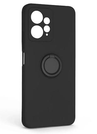 Чохол до мобільного телефона armorstandart icon ring xiaomi redmi note 12 4g black (arm68803)