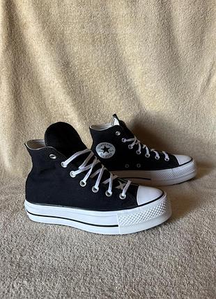 Converse кеды chuck taylor all star lift hi 560845c р.38