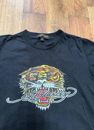 Ed hardy оригінальна дитяча футболка р 122 см/ 7р