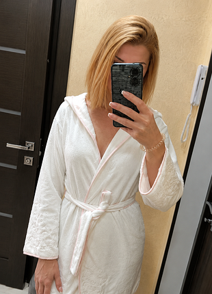 Шикарний халат soft cotton xs-s