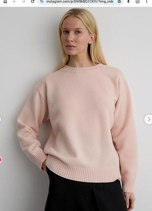 Новый брендовый теплый свитер оверсайз р.xl(18-26).